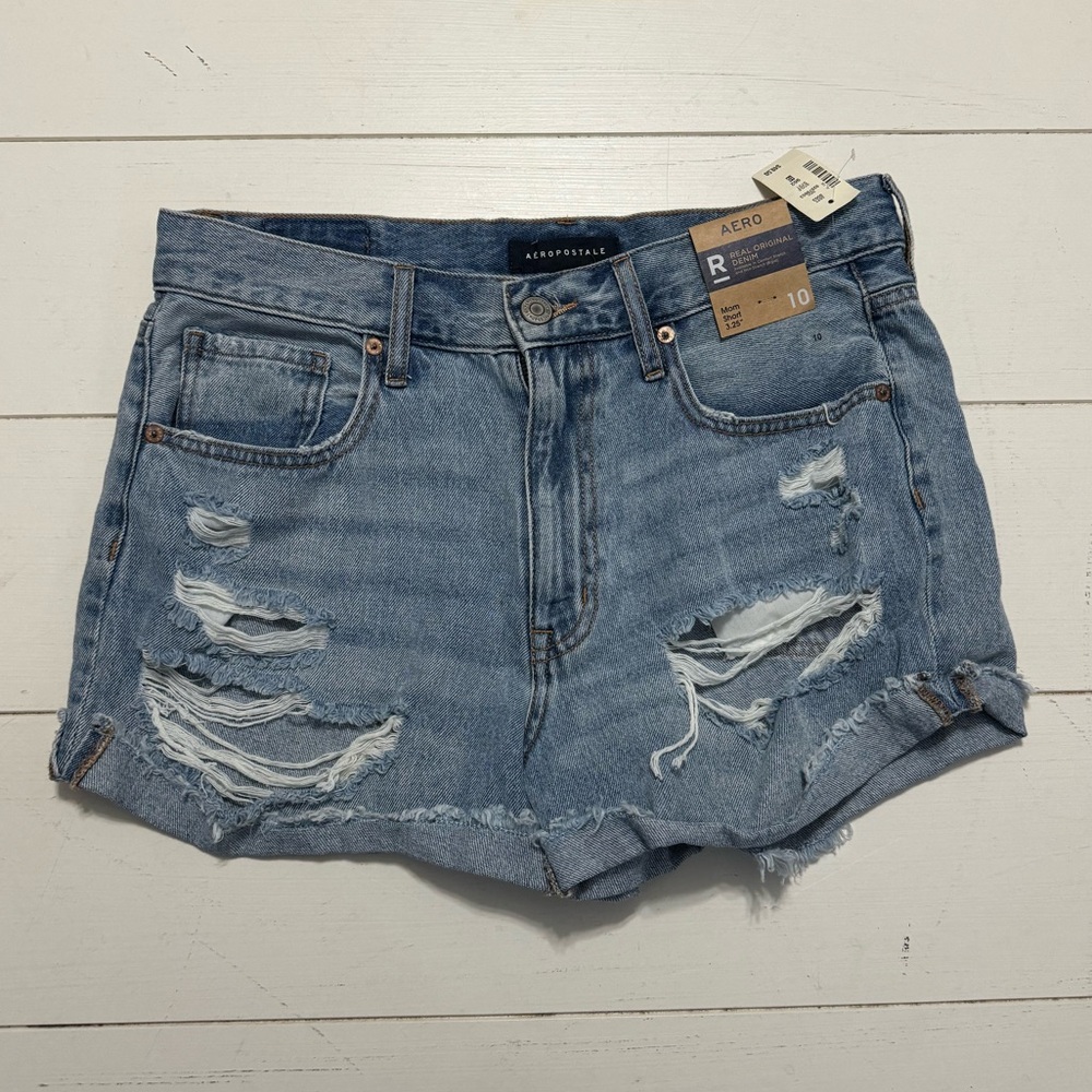 Aeropostale Mom Jean Shorts